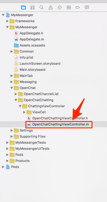 OpenChatChattingViewController.m