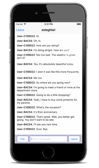 Open Chat